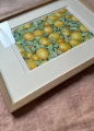 Oryginalna akwarela - Cytryny - obraz ręcznie malowany