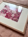 Oryginalna akwarela - Peonie - obraz ręcznie malowany