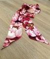 Jedwabny twilly Peonie